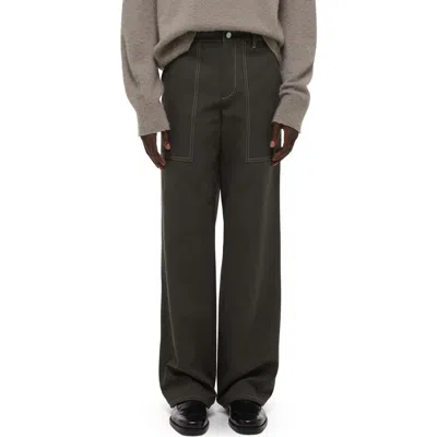 Helmut Lang Utility Pants In Green