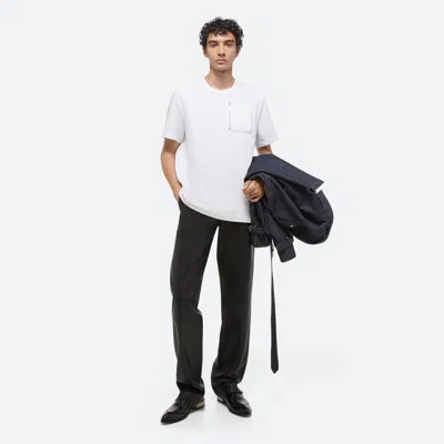 Helmut Lang Utility Pocket Tee In White