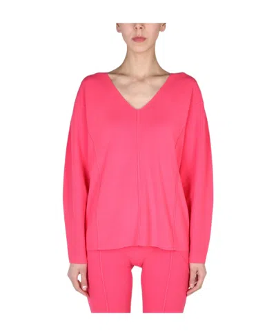 HELMUT LANG HELMUT LANG V-NECK LONG-SLEEVED JUMPER