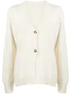 Helmut Lang Cardigan In White
