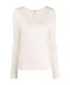 Helmut Lang V-neck Wool-knit Jumper