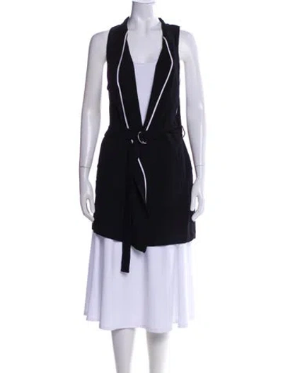 Pre-owned Helmut Lang Vest In Black