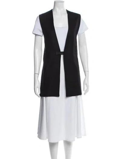 Pre-owned Helmut Lang Vest In Black