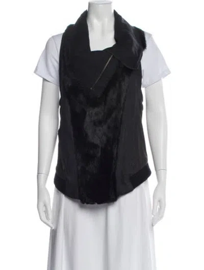 Pre-owned Helmut Lang Vest In Black
