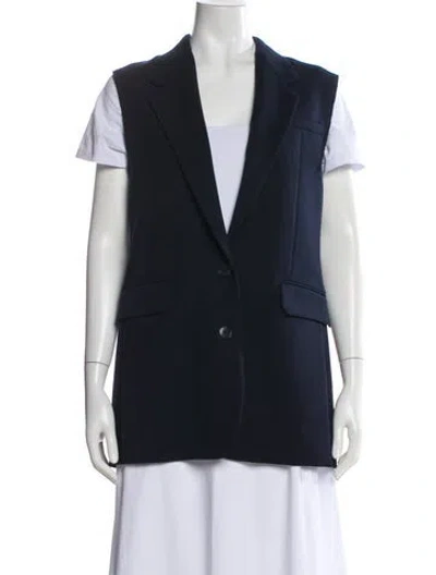 Pre-owned Helmut Lang Vest In Blue