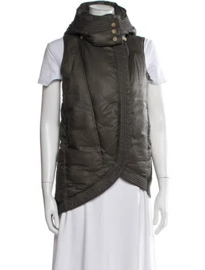 Pre-owned Helmut Lang Vest In Green