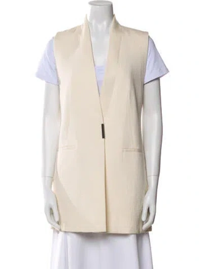 Pre-owned Helmut Lang Vest In Neutral