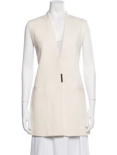 Pre-owned Helmut Lang Vest In Neutral