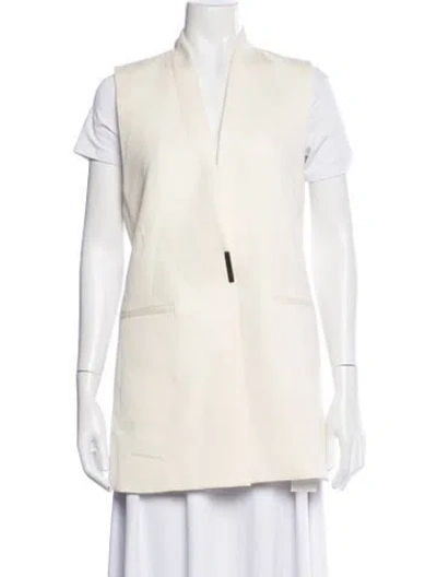 Pre-owned Helmut Lang Vest In Neutral