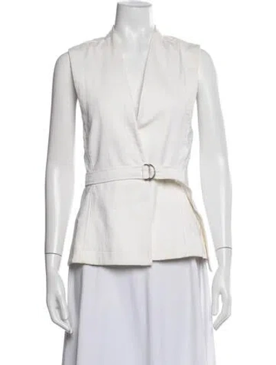 Pre-owned Helmut Lang Vest In Neutrals