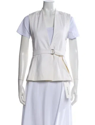 Pre-owned Helmut Lang Vest In White