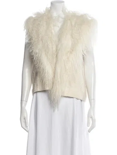 Pre-owned Helmut Lang Vest In White
