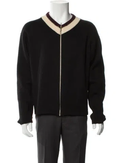 Pre-owned Helmut Lang Vintage 1990 Cardigan In Black