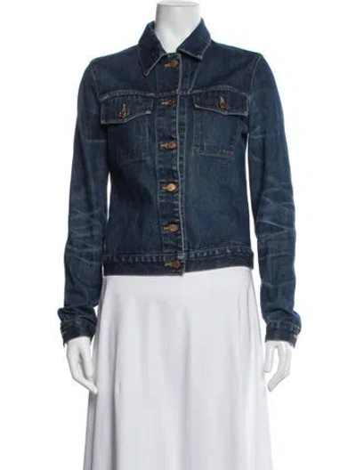 Pre-owned Helmut Lang Vintage 1996 Denim Jacket In Blue