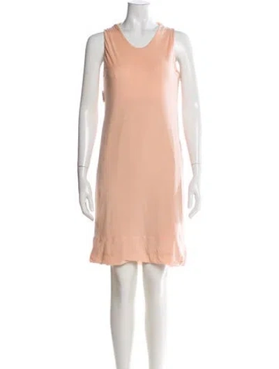 Pre-owned Helmut Lang Vintage 1996 Mini Dress In Pink