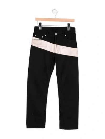 Pre-owned Helmut Lang Vintage 1997 Slim Fit Jeans In Black