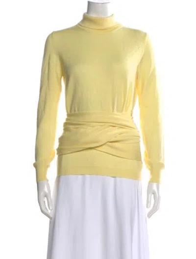 Pre-owned Helmut Lang Vintage 1997 Sweater In Yellow