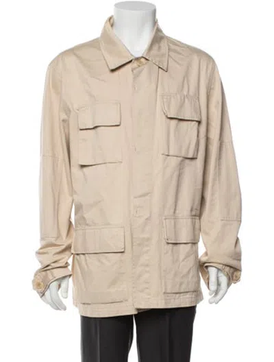 Pre-owned Helmut Lang Vintage 1998 Utility Jacket In Neutrals