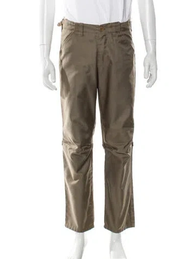 Pre-owned Helmut Lang Vintage 1999 Ballistic Nylon Pants In Neutral