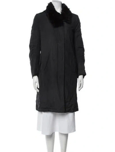 Pre-owned Helmut Lang Vintage 1999 Coat In Black