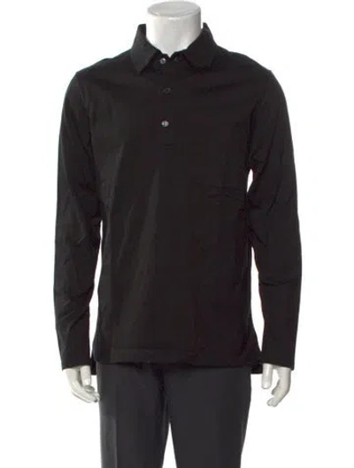 Pre-owned Helmut Lang Vintage 1999 Polo Shirt W/ Tags In Black