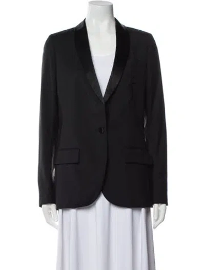 Pre-owned Helmut Lang Vintage 2000 Blazer In Black