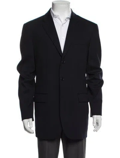 Pre-owned Helmut Lang Vintage 2000's Blazer In Blue