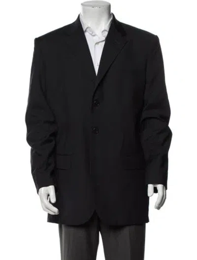 Pre-owned Helmut Lang Vintage 2000's Blazer In Blue