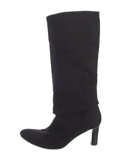 Pre-owned Helmut Lang Vintage 2000's Boots In Black