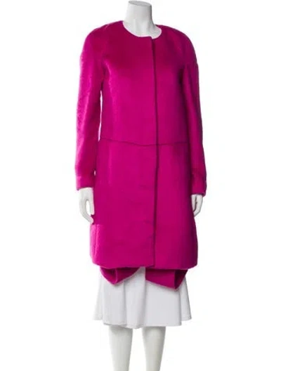 Pre-owned Helmut Lang Vintage 2000 Coat In Pink
