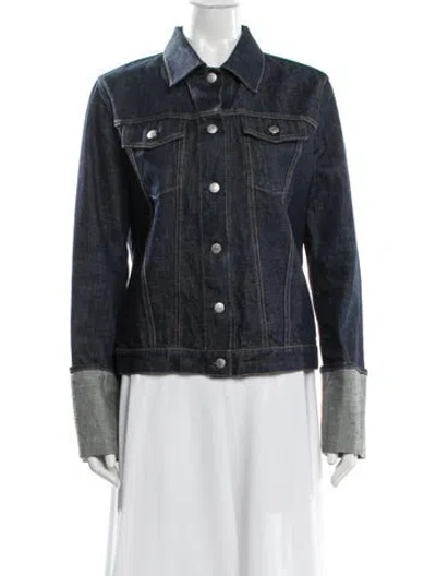 Pre-owned Helmut Lang Vintage 2000 Denim Jacket In Blue