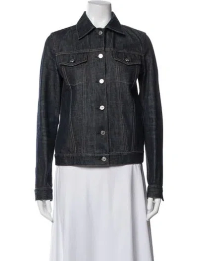 Pre-owned Helmut Lang Vintage 2000 Denim Jacket In Blue