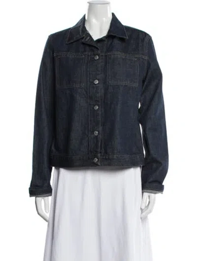 Pre-owned Helmut Lang Vintage 2000's Denim Jacket In Blue