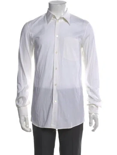 Pre-owned Helmut Lang Vintage 2000's Dress Shirt In White