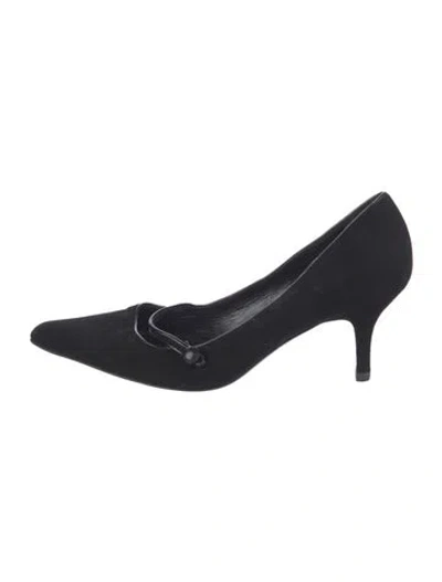 Pre-owned Helmut Lang Vintage 2000's Pumps In Black
