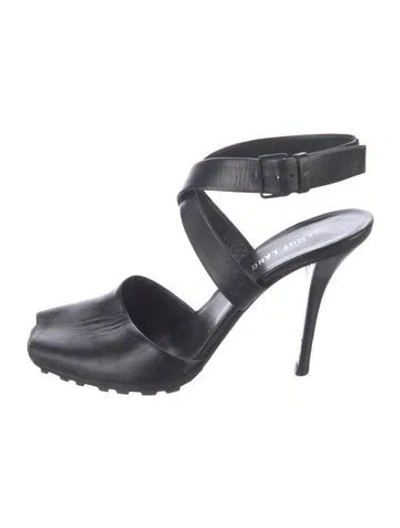 Pre-owned Helmut Lang Vintage 2000's Pumps In Black