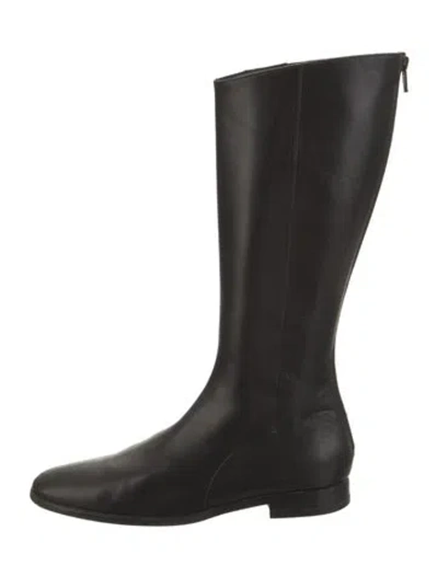 Pre-owned Helmut Lang Vintage 2000's Riding Boots In Black