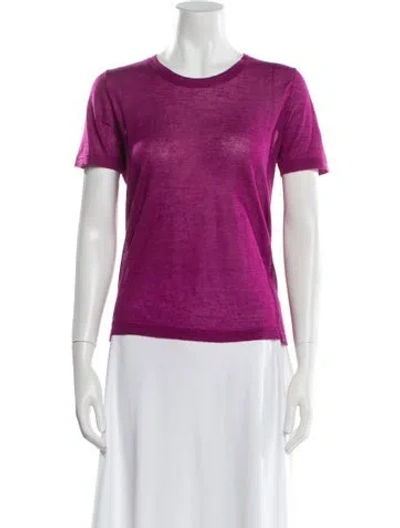 Pre-owned Helmut Lang Vintage 2000 T-shirt In Purple