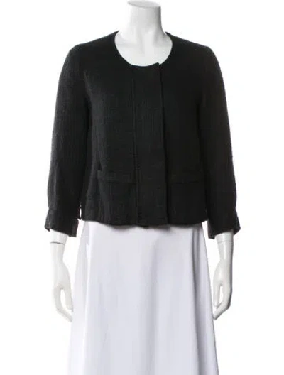 Pre-owned Helmut Lang Vintage 2001 Evening Jacket In Gray