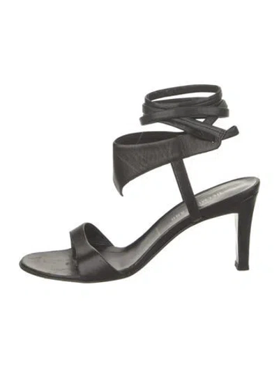 Pre-owned Helmut Lang Vintage 2001 Sandals In Black