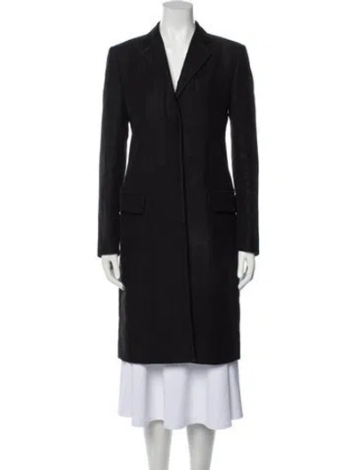 Pre-owned Helmut Lang Vintage 2004 Coat In Black