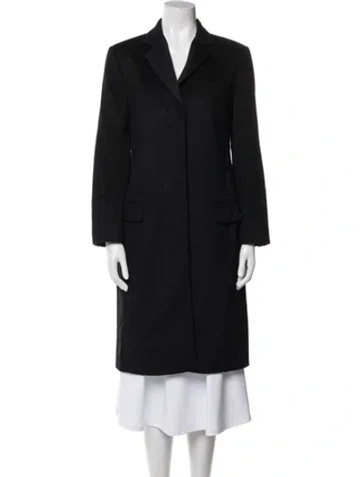 Pre-owned Helmut Lang Vintage 2004 Coat In Black