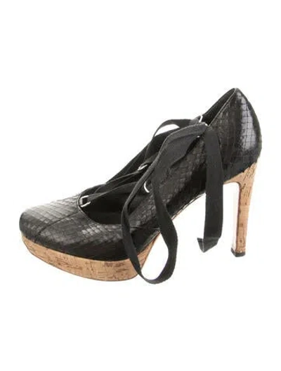 Pre-owned Helmut Lang Vintage 2005 Pumps In Black