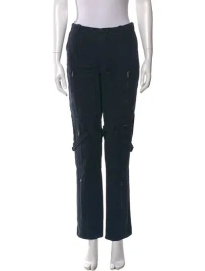 Pre-owned Helmut Lang Vintage Cargo Pants In Black