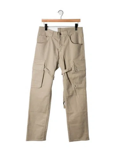 Pre-owned Helmut Lang Vintage Cargo Pants W/ Tags In Neutral