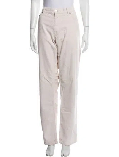 Pre-owned Helmut Lang Vintage Corduroy Pants In Neutrals/pink