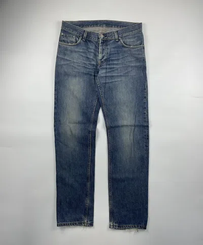 Pre-owned Helmut Lang Vintage Dark Denim In Blue