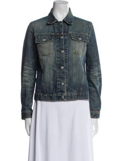 Pre-owned Helmut Lang Vintage Denim Jacket In Blue