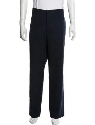 Pre-owned Helmut Lang Vintage Dress Pants In Blue