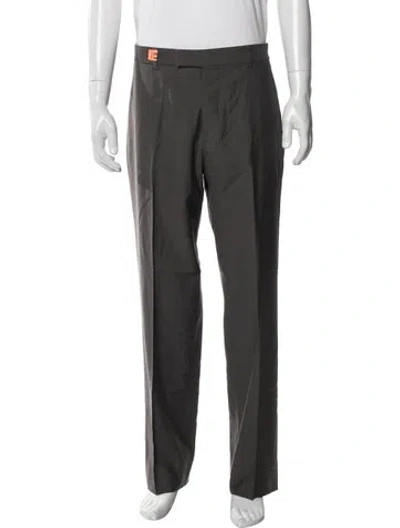 Pre-owned Helmut Lang Vintage Dress Pants In Gray